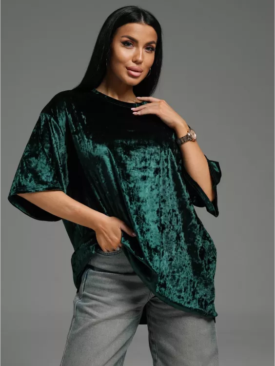 Марлен футболка женская (изумруд)