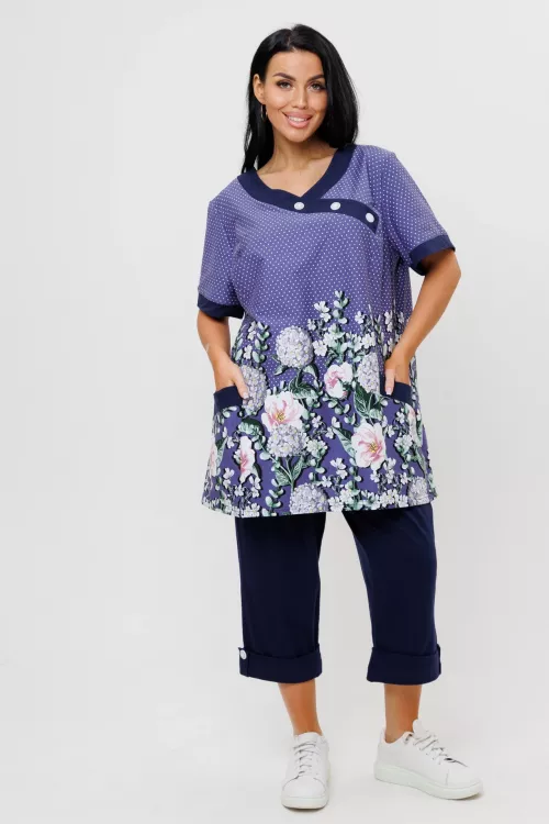 Костюм женский с бриджами 639839