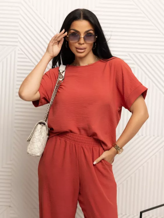 Костюм женский с брюками 604345