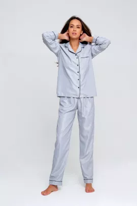 Костюм Маркиза серая полоса последний размер