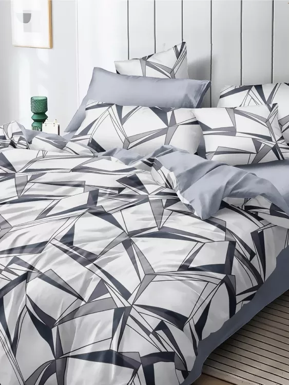 Постельное белье поплин эксклюзив на молнии - Мартин