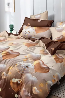 Постельное белье поплин эксклюзив на молнии - Нежные чувства