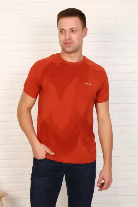 Футболка мужская 16534 терракотовый последний размер