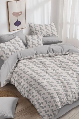 Постельное белье поплин эксклюзив на молнии - Лоренсо