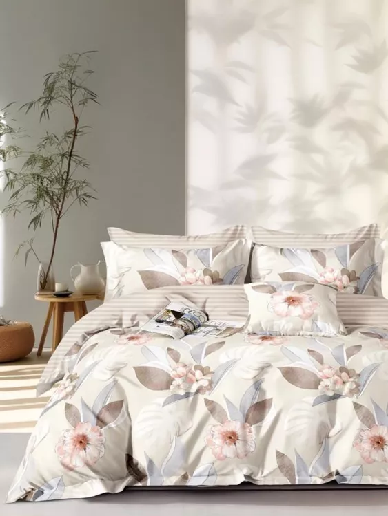 Постельное белье сатин элит на молнии - Весеннее утро