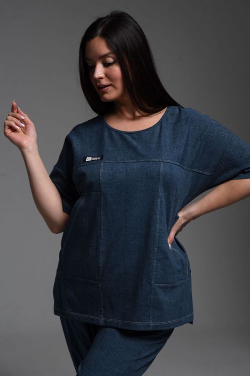 Туника 571445 джинс последний размер