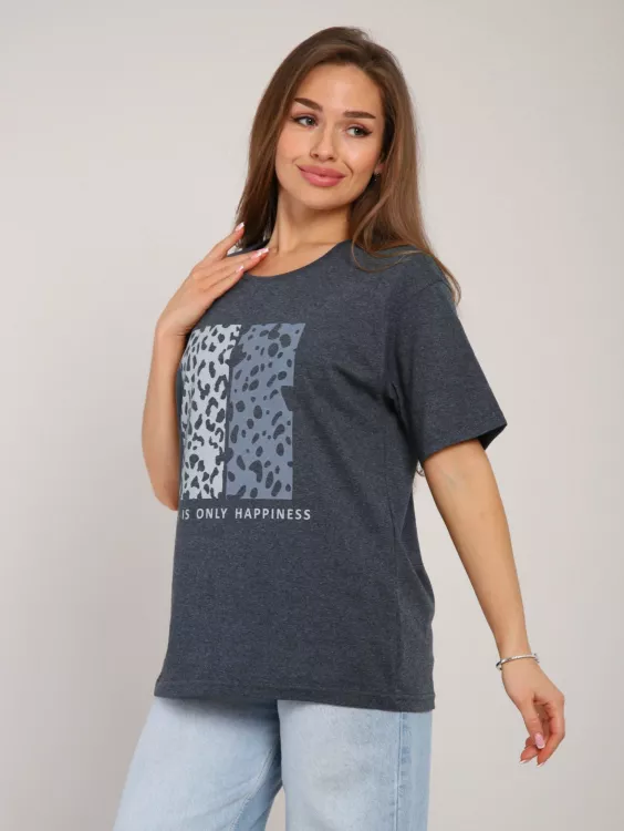 *Футболка женская Ф-2-043 (дымчатый)