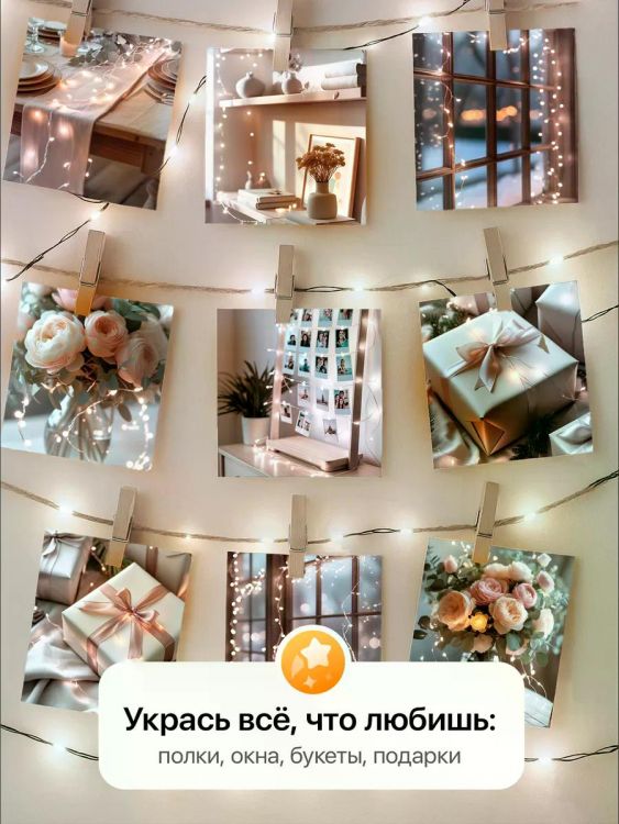 61109 Гирлянда нить роса