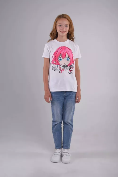 Футболка детская для девочек Nara арт.6173813