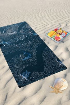 Полотенце пляжное Тайны океана