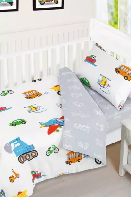 Постельное белье Моторчик 130 130