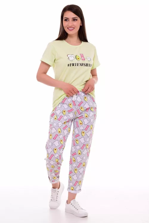 Пижама женская 5-284а (салатовый)