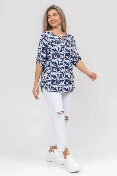 Туника 36889 синий последний размер