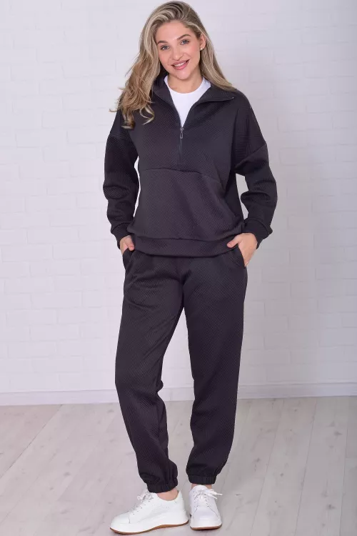 Костюм женский 5-354е (графит)