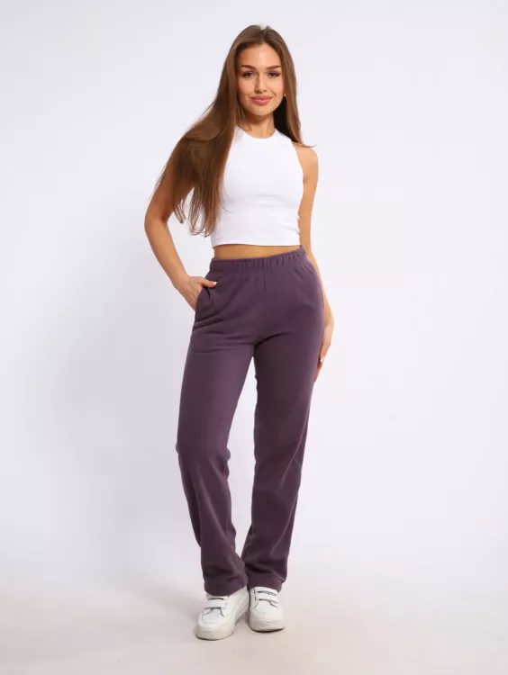 Брюки женские 8-048д (пыльная сирень)