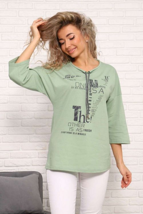 Туника 130454 фисташка последний размер