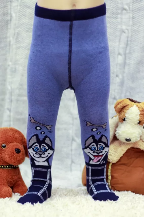 Колготки детские Хаски джинс последний размер