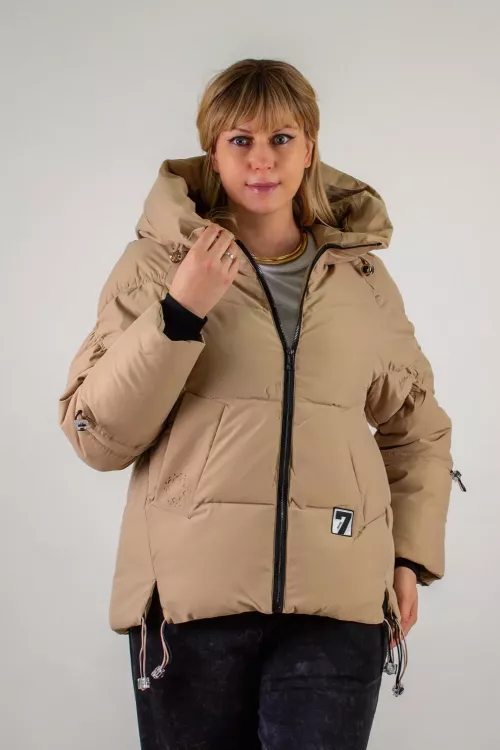 Демисезонная куртка с фиксаторами, арт. 819