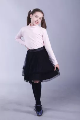 Водолазка детская 614 нежно-розовый последний размер