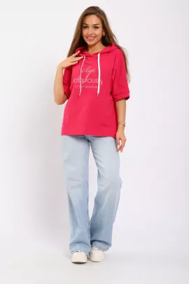 Футболка женская 6-207 (фуксия)
