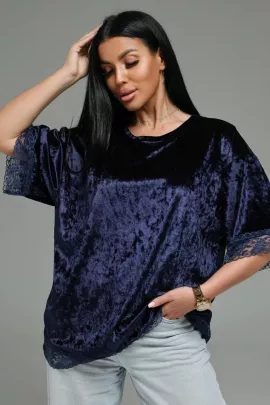 Андреа футболка женская (синий)