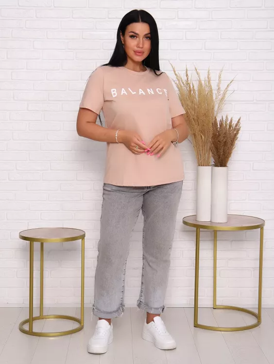 Баланс(кофе) футболка женская