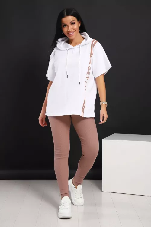 Костюм 65087 бежевый последний размер