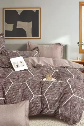 Постельное белье поплин люкс - Соты