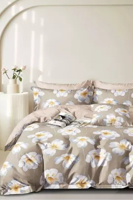 Постельное белье сатин элит на молнии - Мелодия весны