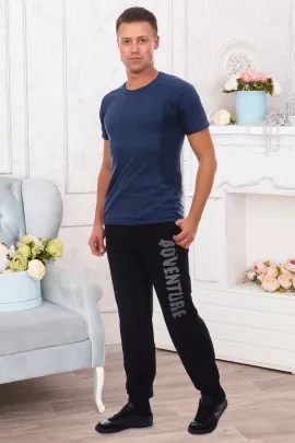 Роджер (черн) брюки мужские