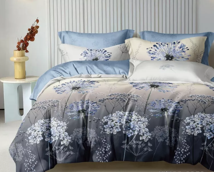 Постельное белье поплин эксклюзив на молнии - Сильва