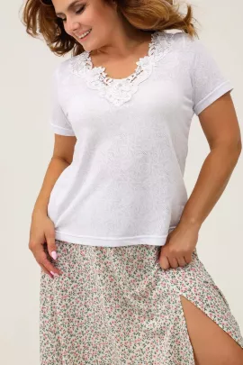 Футболка женская Снежинка