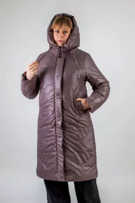 Куртка 217 с верблюжьей шерстью коричневый последний размер