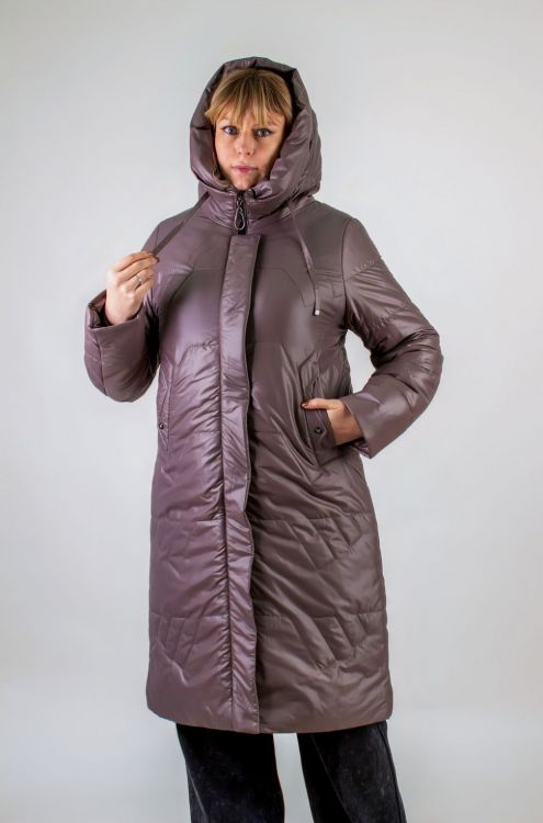 Куртка 217 с верблюжьей шерстью коричневый последний размер