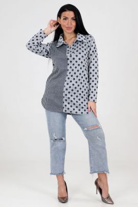 Туника 643587 серый последний размер