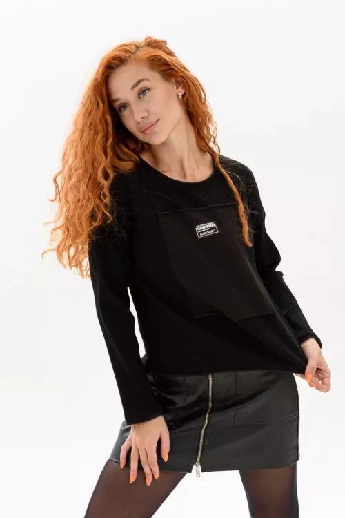 Туника 790416 черный последний размер