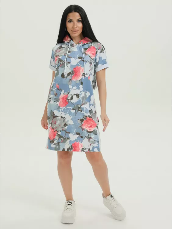 Платье женское "Леонида" голубой