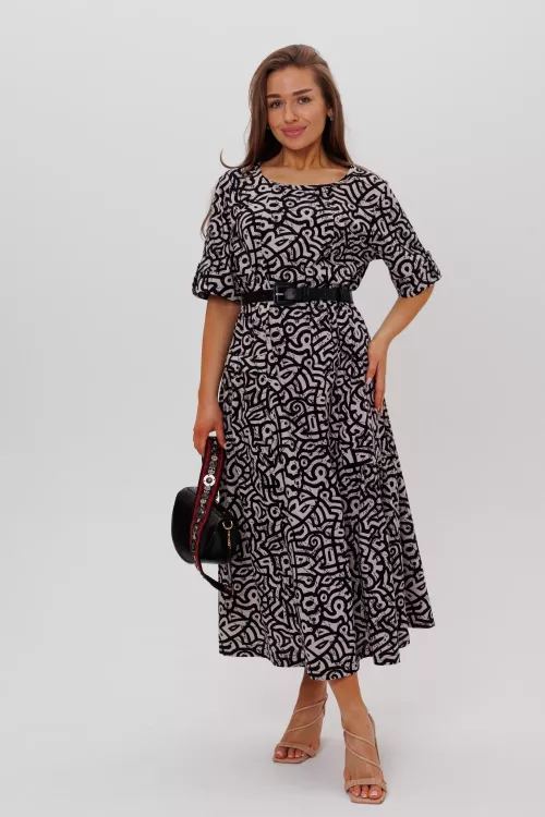 Платье женское Таисия (коричневый)