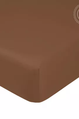 Простыня на резинке "Коричневый" 835_гк 180*200*25 835_гк