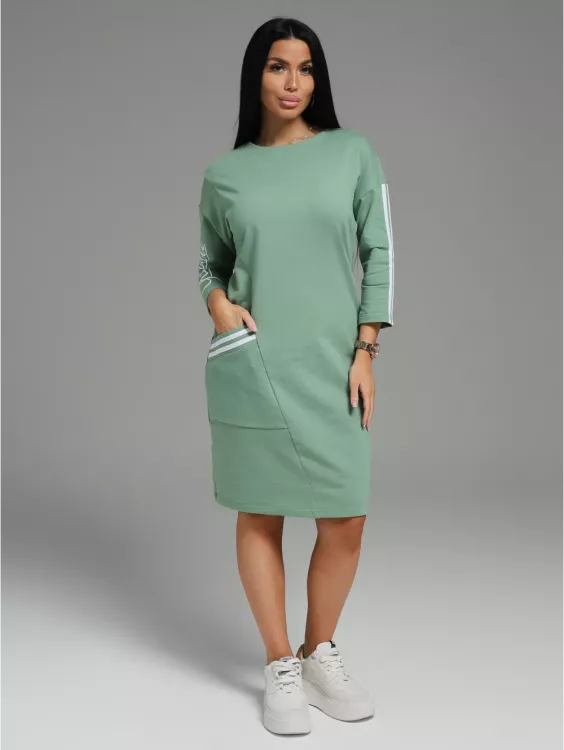 Платье 187867 (олива)