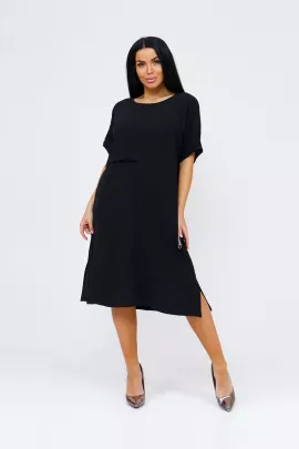 Платье 1828/2 черный последний размер