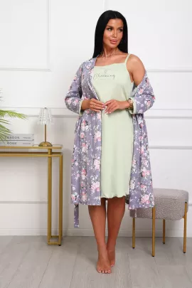 1089 Пеньюар с сорочкой