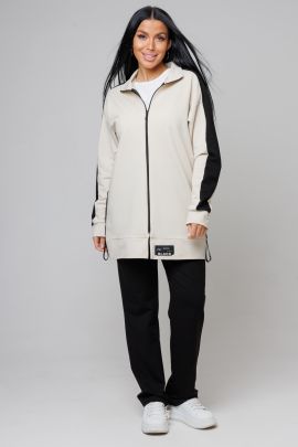 Костюм 32571 бежевый последний размер