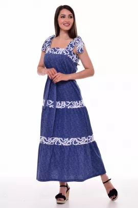 Сарафан женский 4-086 (джинс)