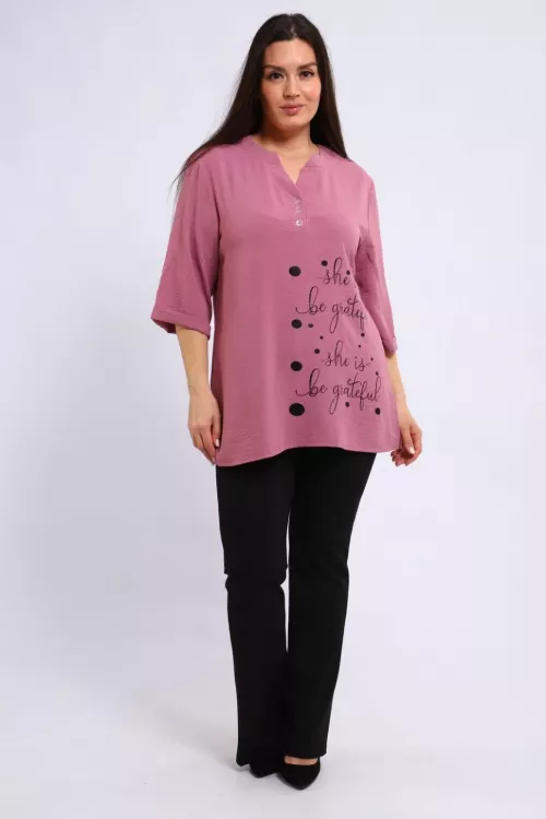 Туника 491467 сирень последний размер