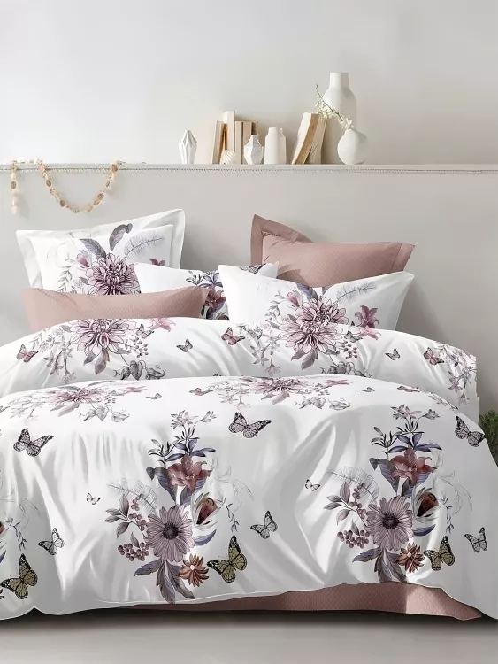 Постельное белье поплин эксклюзив на молнии - Саланж