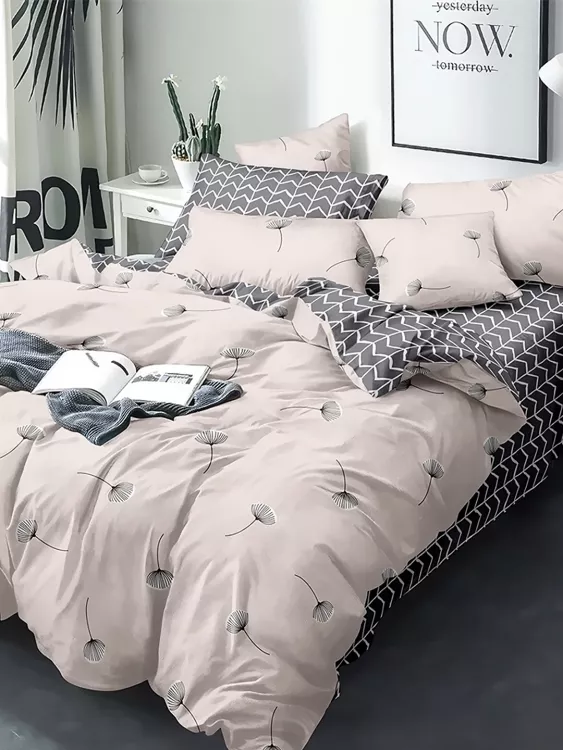 Постельное белье поплин эксклюзив на молнии - Паола