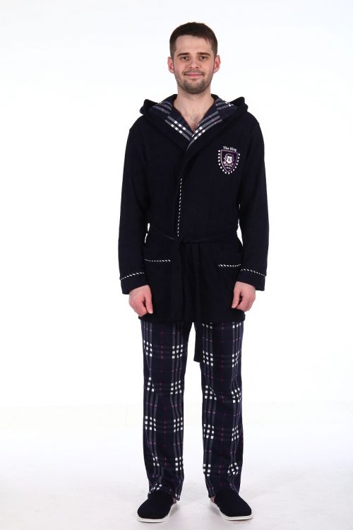 Пижама мужская 9-69 темно-синий последний размер