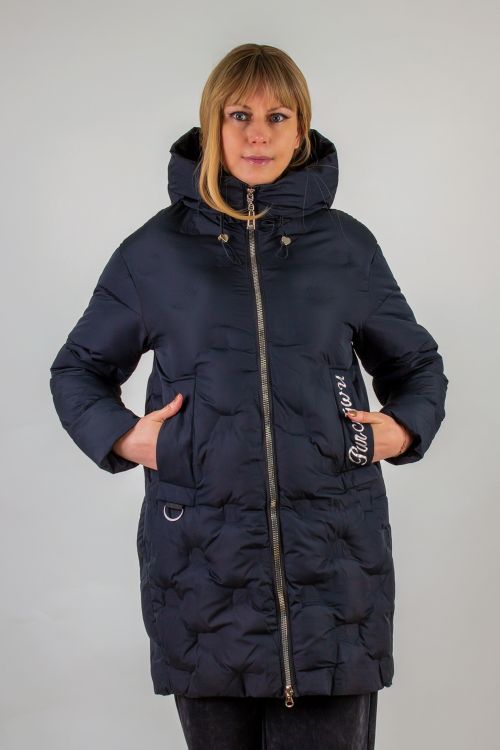 Зимняя куртка с капюшоном арт.611