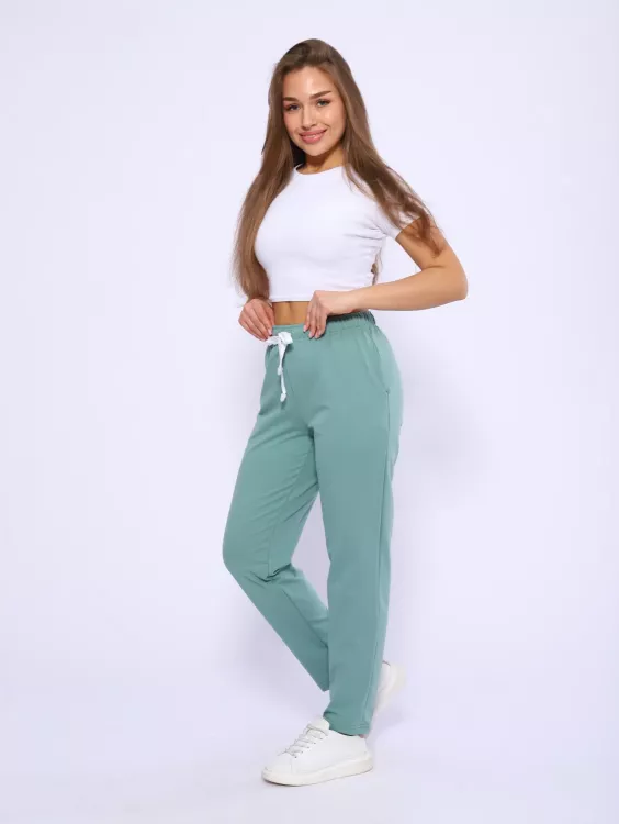 Брюки женские 8-038н (оливковый)